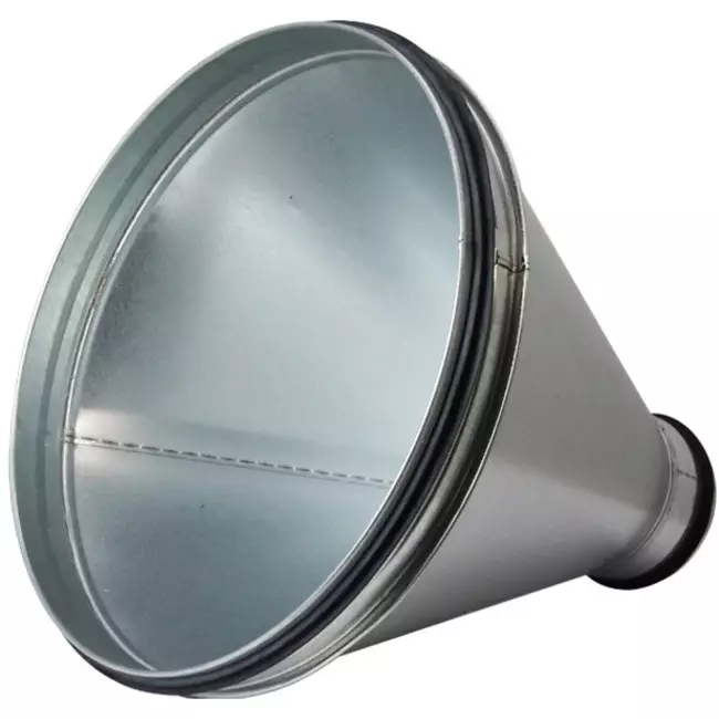 Verloopstuk van Ø 315mm - Ø 200mm voor spirobuis