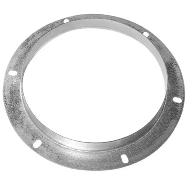 Ruck inlaatflens, gegalvaniseerd plaatstaal Ø 399 mm (DAF 400)