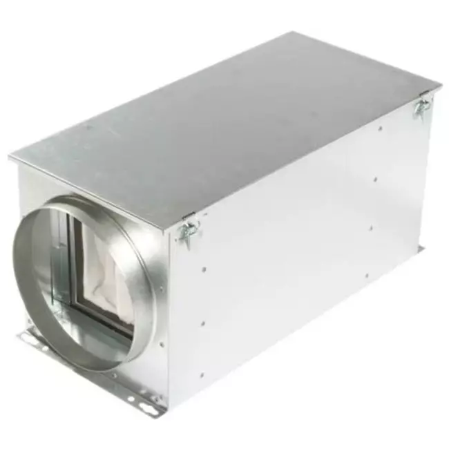 Ruck luchtfilterbox met warmteregister 100 mm (FTW 100)