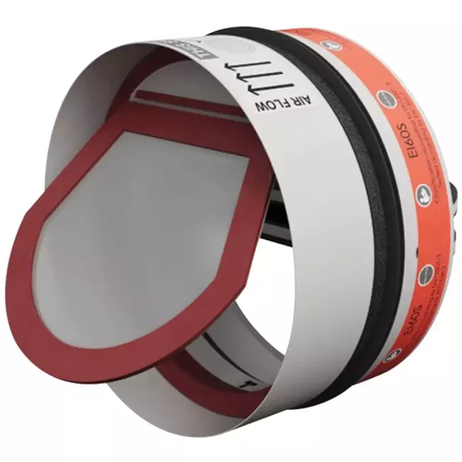 Brandklep rond 200 rook- en brandwerend (vlinderklep) SC60-COSMO-200