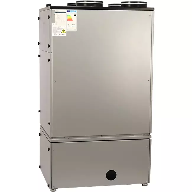 Maxivent by Econox HP HRU 300 – WTW-unit met geïntegreerde warmtepomp