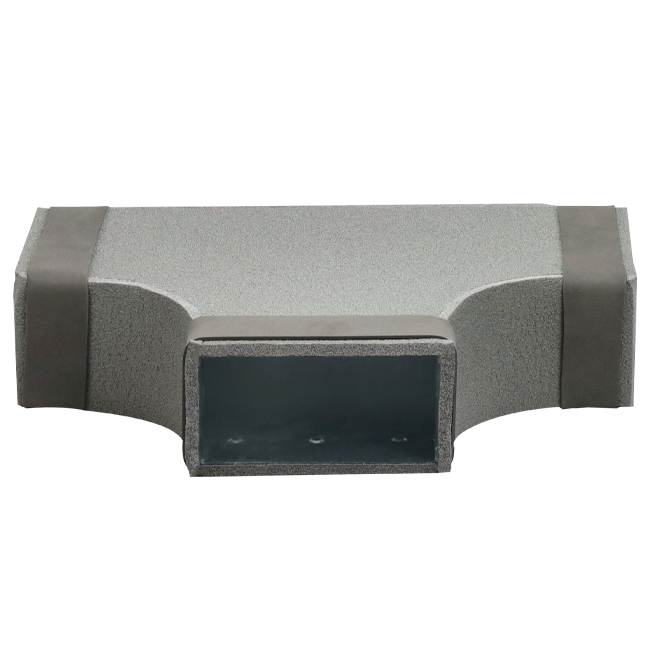 Thermoduct T-stuk 90 graden 300x80 - 300x80 tbv instortkanaal