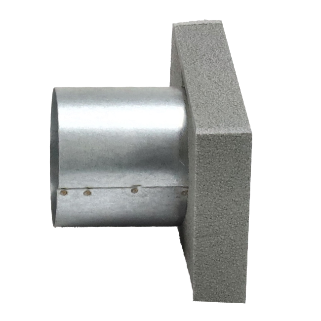 Couvercle isolé raccordement 80 / 220mm x 80 mm