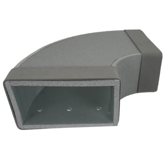 Thermoduct instortbocht 90 graden 220x80 mm horizontaal