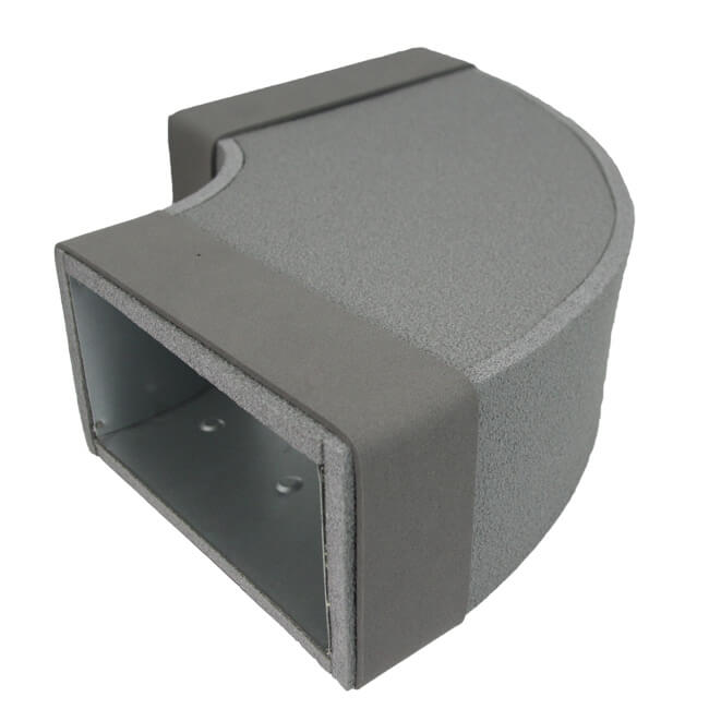 Thermoduct instortbocht 90 graden 220x80 mm horizontaal