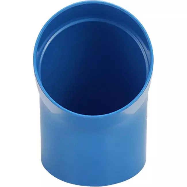 Wavin Ventiza bocht 45 graden PVC rond met diameter 125 mm M/S