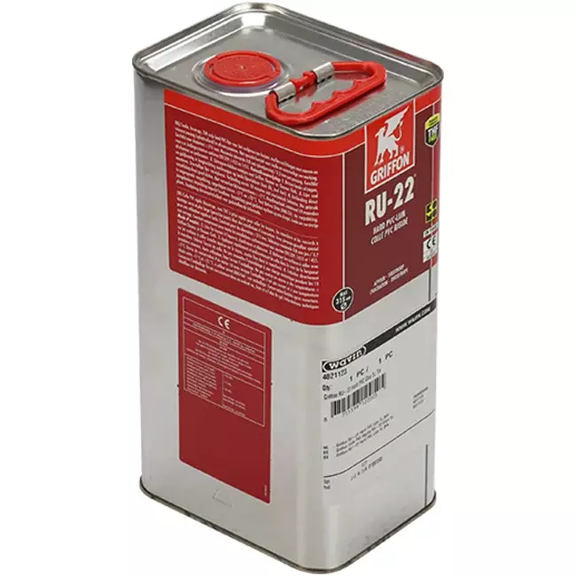 PVC lijm Griffon RU-22 5L blik