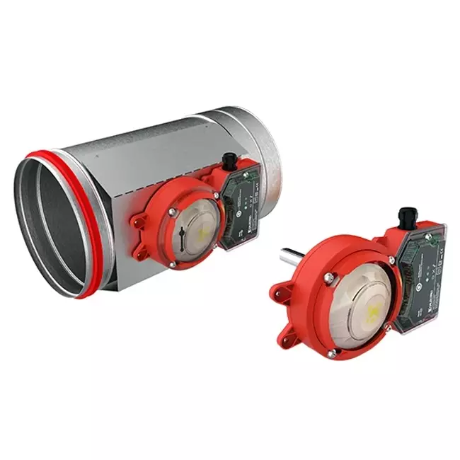 Rooksensor 230V voor ronde brandklep 100 mm - E-FDC A SSA D100 230
