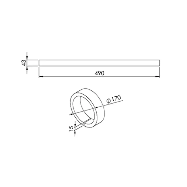 Europlast filter voor SPK2 - F490x43 (2 stuks)