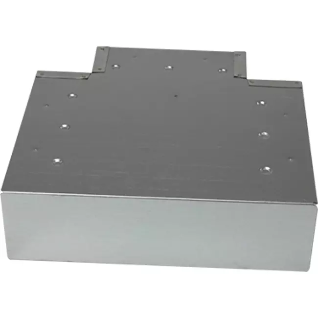 T-stuk (haaks) 90 graden 170x80 mm - 170x80 mm tbv instortkanaal
