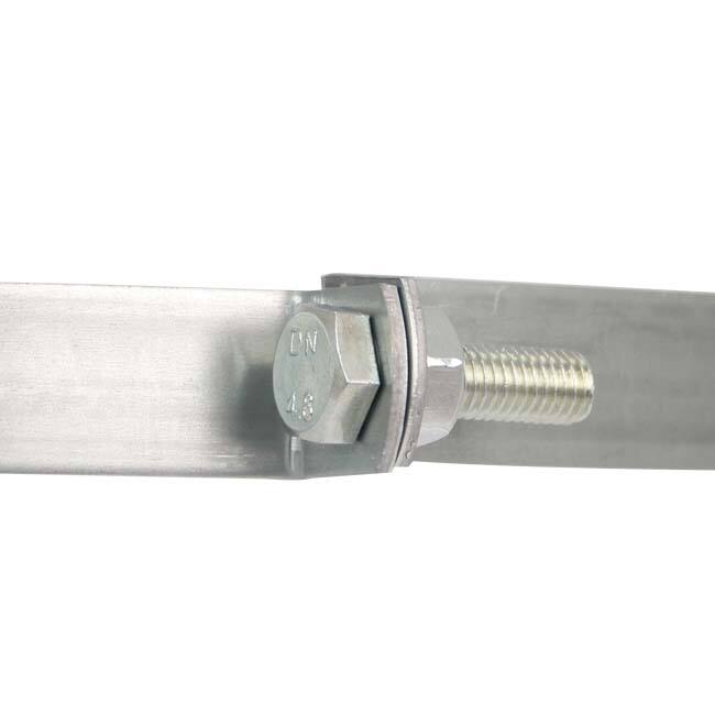Beugel metaal 560mm zonder rubber - PCWOR560