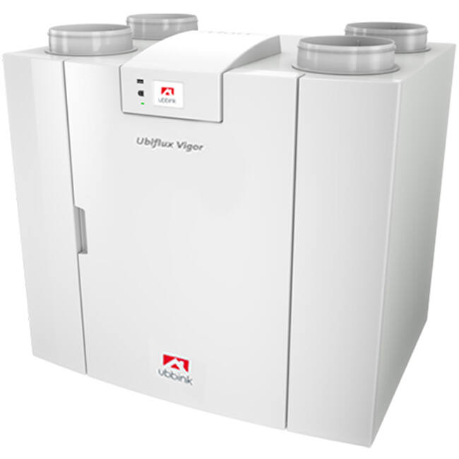 Ubbink WTW wandunit Ubiflux Vigor W325 4/0 rechts enthalpie