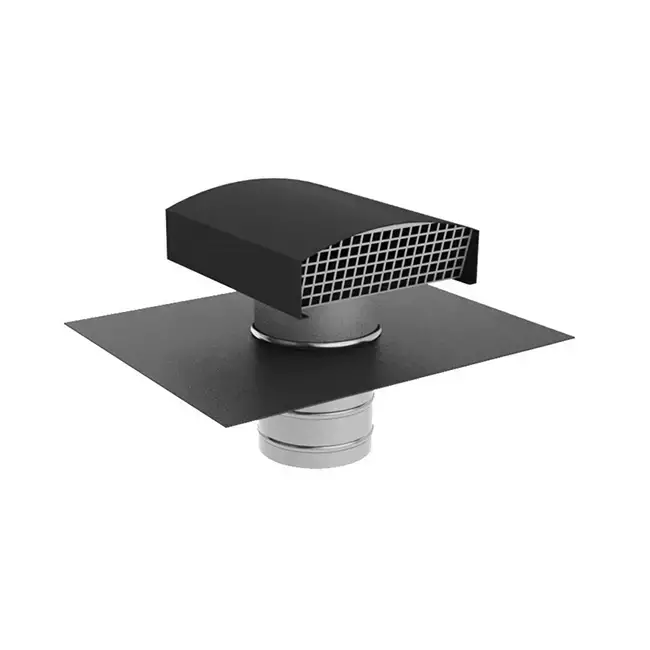 Econox CTM dakdoorvoer 250 mm aluminium antraciet met indekstuk