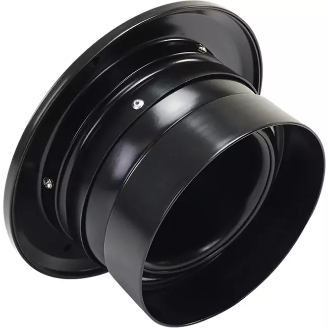Diffuseur à jet 250mm Montage murale et plafond RAL 9005