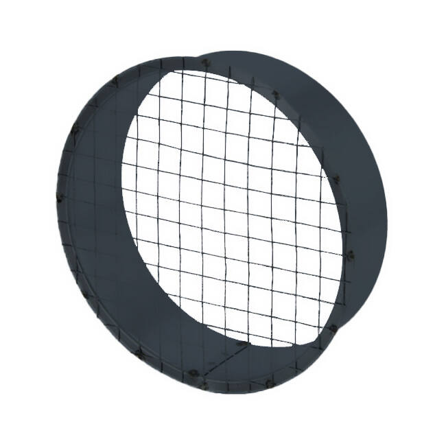 Buisrooster diameter  450 mm 90 graden (Sendz. Verz.)  RAL7016