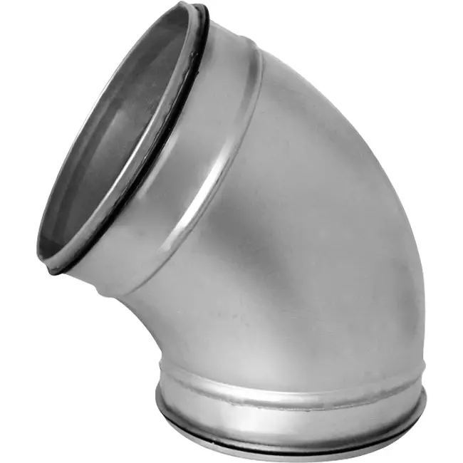 Ronde spiro bocht 60° Ø 150mm voor spirobuis