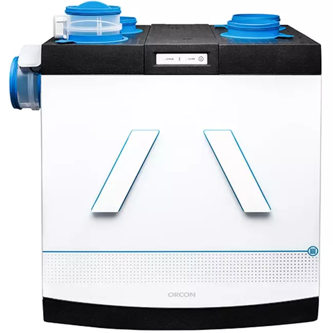 Orcon HRC-570 Smartcomfort WTW met 2-zonesturing - 570m³/h