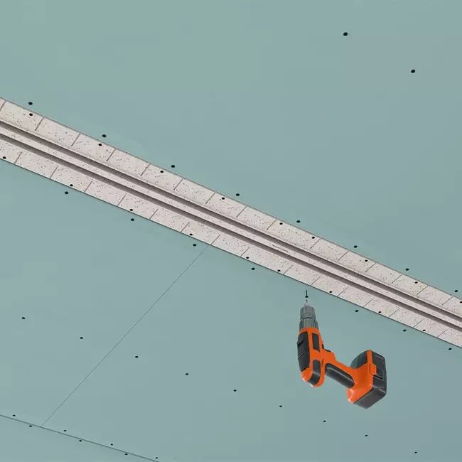 Ergovent instucbaar frameloos lijnrooster 1050 mm met aansluitdiameter 125 mm - airconditioning - 2 sleuven