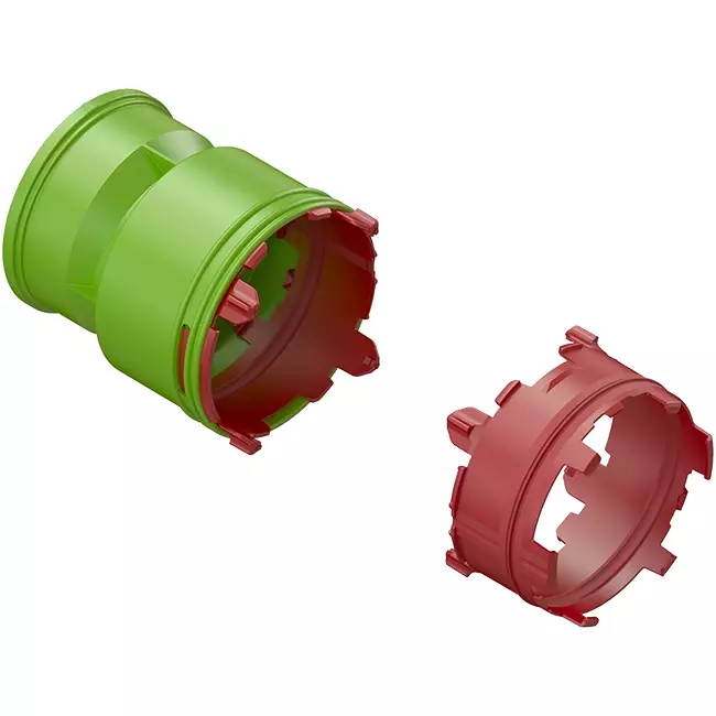 Ubbink Air Excellent 48C connecteur pour boîtier de distribution d'air DBOX 200/800