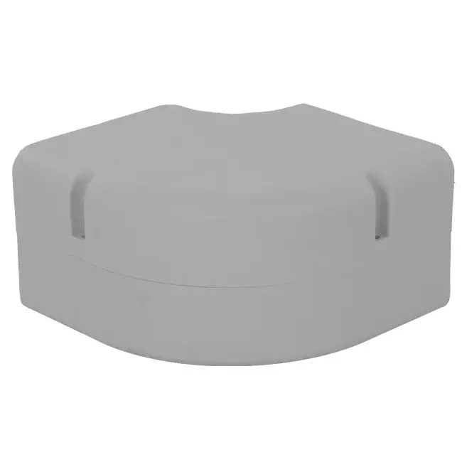ClimaConnect 90° platte bocht voor montagekanaal 75 mm - RAL 9010