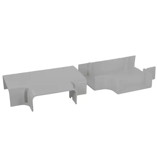 ClimaConnect T-stuk voor montagekanaal 100 mm - RAL 9010