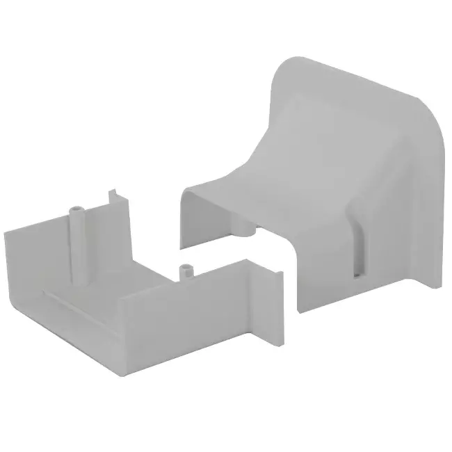 ClimaConnect muurrosette voor montagekanaal 75 mm - RAL 9010