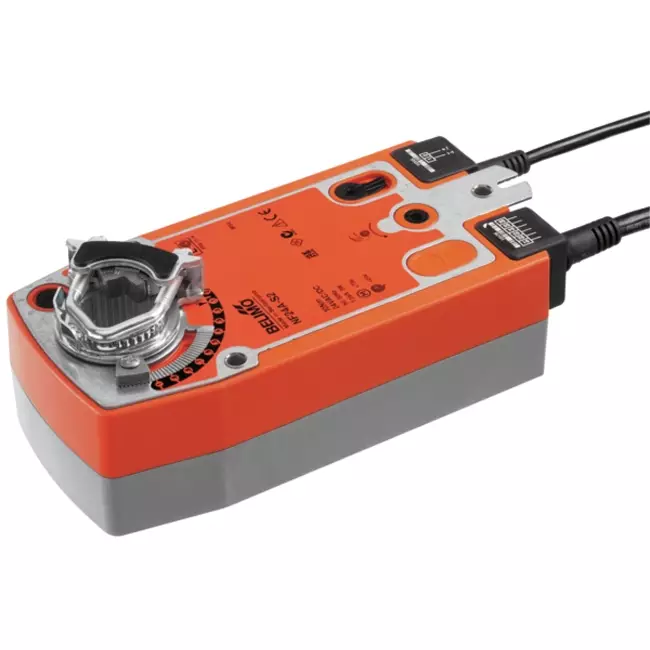 Belimo roterende klepaandrijving met veerteruggang 24V - open/dicht - 10 Nm - NF24A-S2