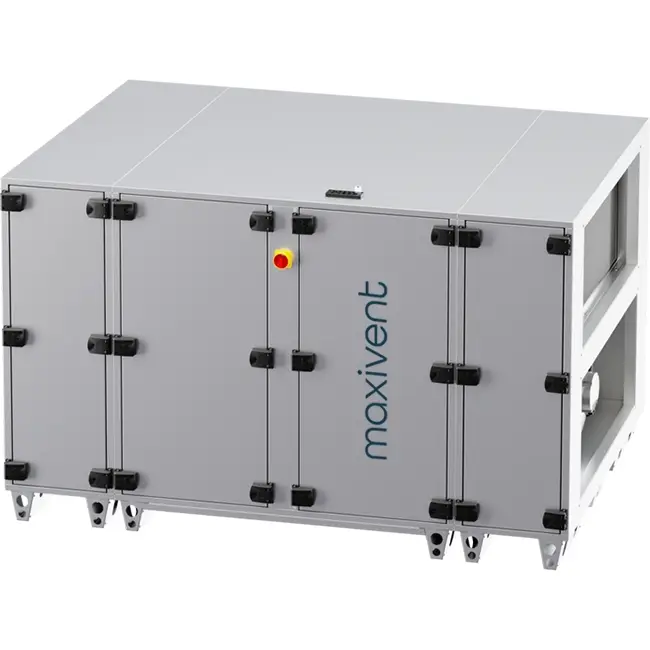Maxivent WTW luchtbehandelingkasten met tegenstroomwisselaar 4200 m3/h horizontaal horizontaal links - PHE 4200 H OOJL T 01