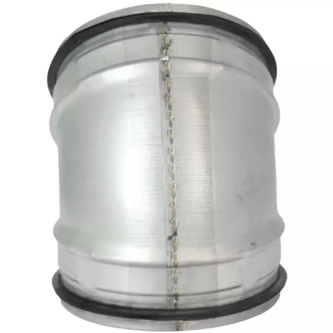 Korte ronde spiro bocht 45° Ø 160mm voor spirobuis