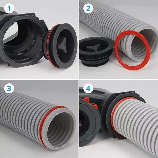 Heatpex Aria flexibele ventilatiebuis diameter 75 mm (50 meter)