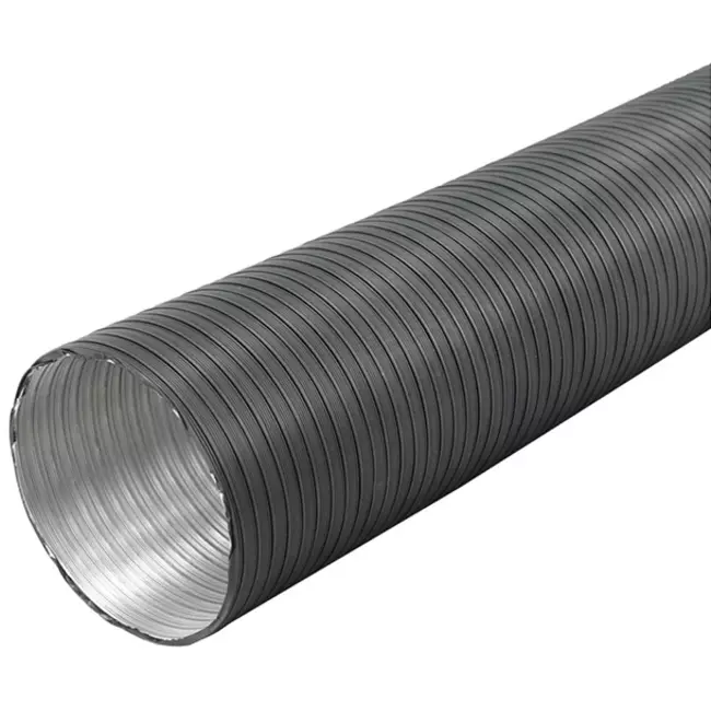 Tuyau de ventilation en aluminium Ø 100 mm et L=3000 mm - Anthracite