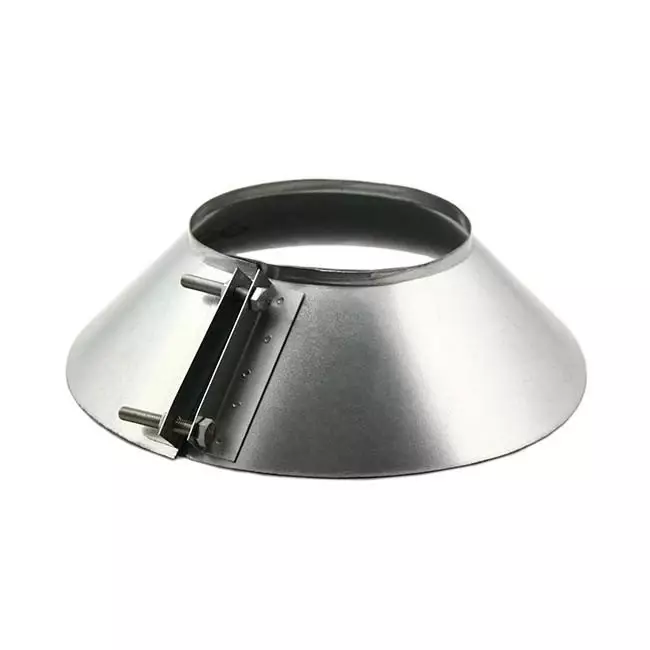 Spiro Stormkraag Ø 180mm - Gegalvaniseerd
