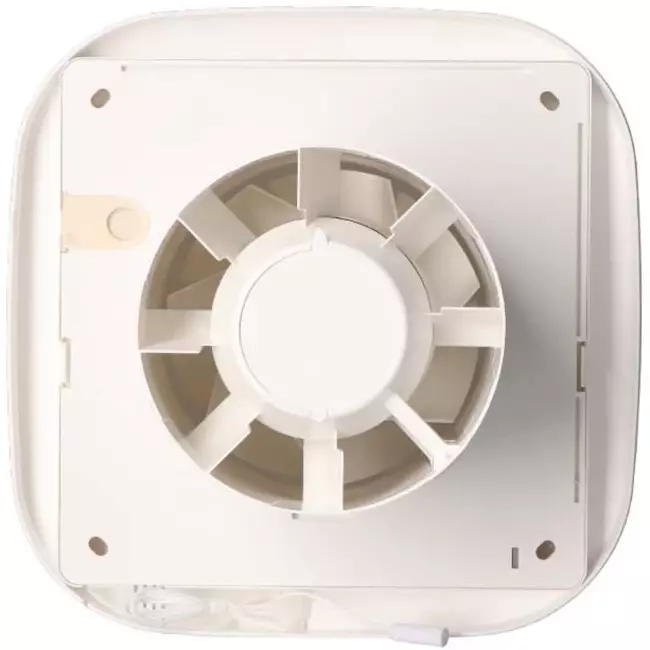 Badkamerventilator Supra Design met timer Ø 100 mm - 100 T
