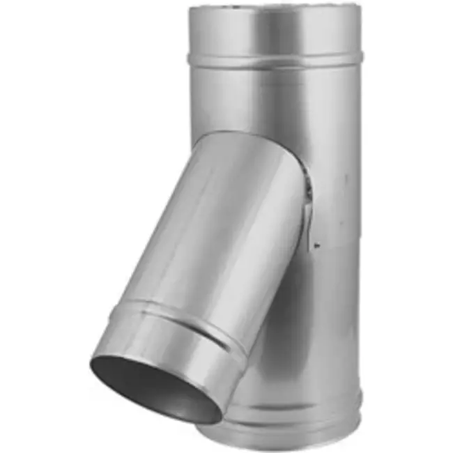 DW diameter 180 mm (180/230) T-stuk T135 EW I316L/I304 (D0,5/0,6)