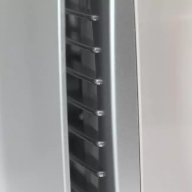 Badkamerventilator Ø 100 mm Zilver - Design EET100S