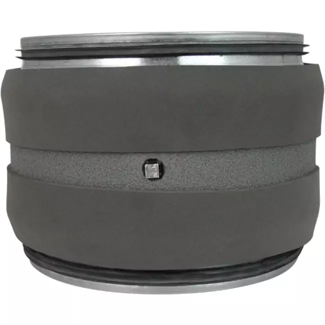 Thermoduct 9 mm handbediende regelklep diameter 250 mm geïsoleerd
