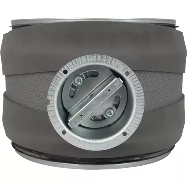 Thermoduct 9 mm handbediende regelklep diameter 250 mm geïsoleerd