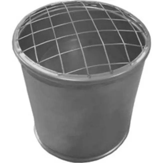 Section supérieure ouverte avec grille diamètre 280 mm