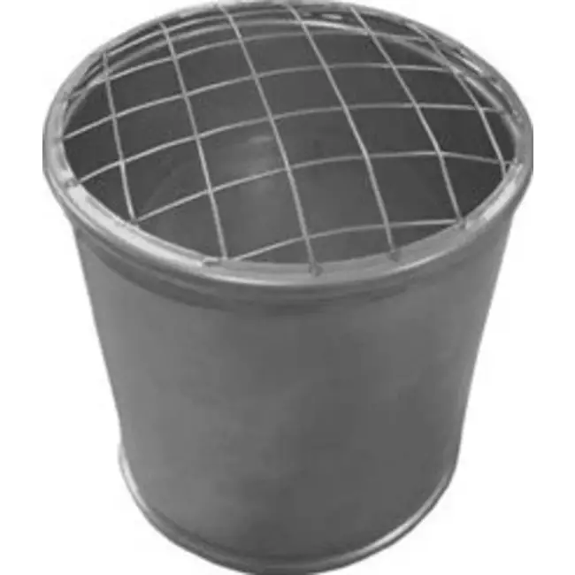 Section supérieure ouverte avec grille diamètre 500 mm