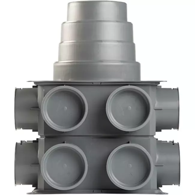 Caisson de distribution d'air Ubbink DBOX 208V180VE - 16 connexions