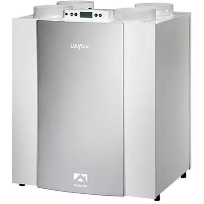 Ubbink WTW wandunit Ubiflux W400 4/0 links