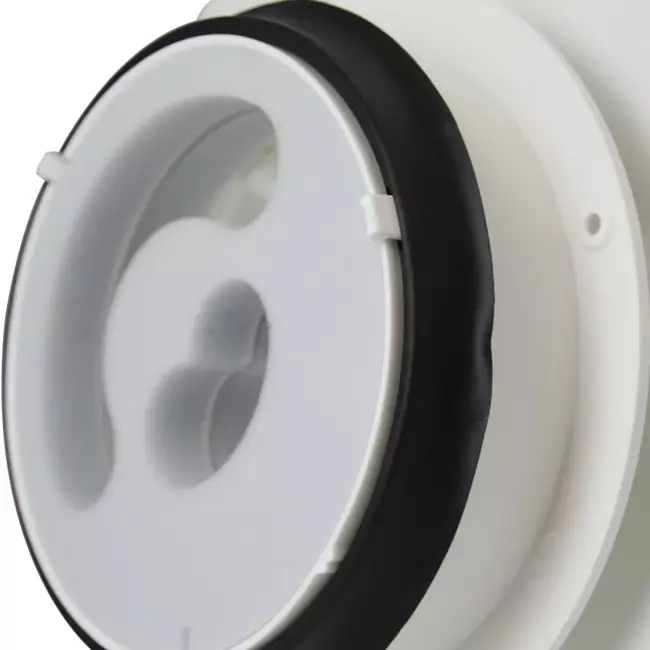 Vasco design plafond- of wandventiel luxe rond (incl. smiley)