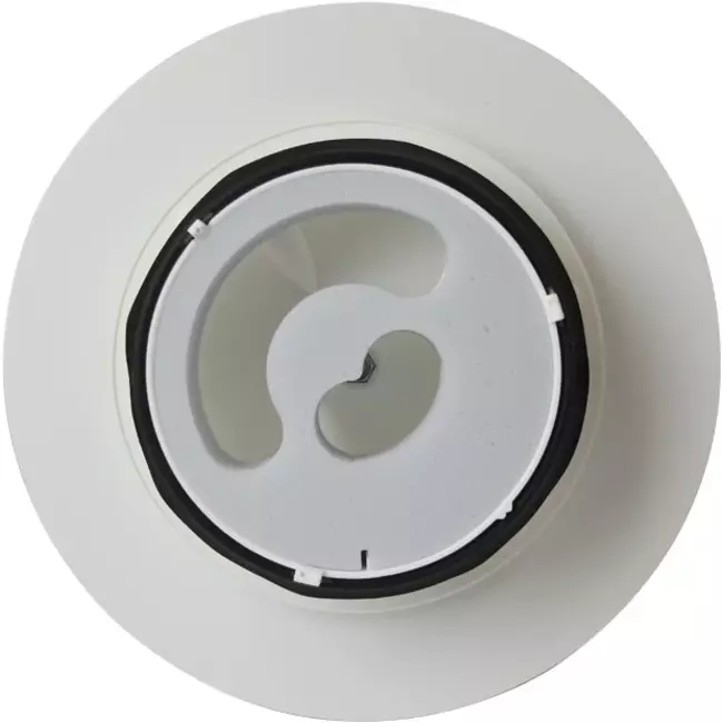 Vasco design plafond- of wandventiel luxe rond (incl. smiley)