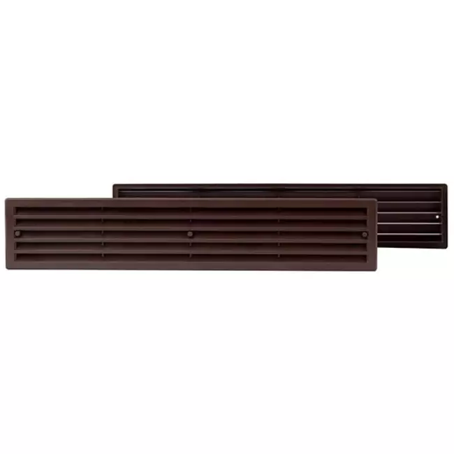 Deurrooster 450x92 bruin - VR459B
