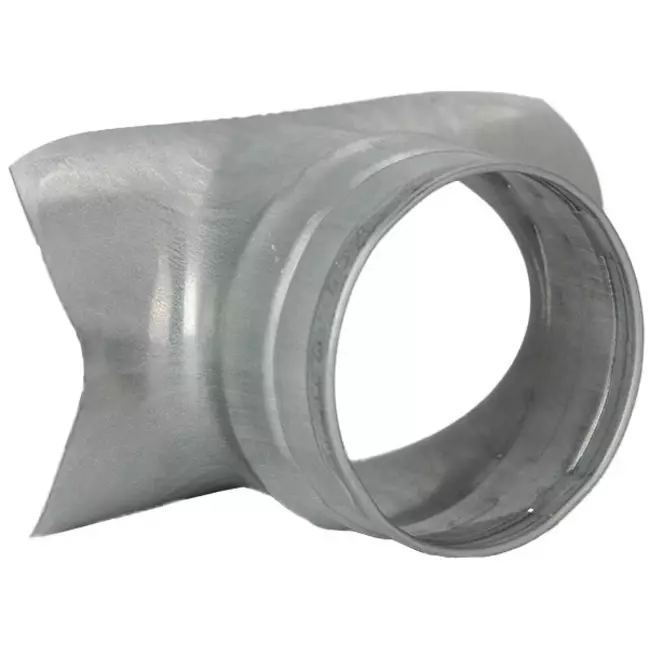 Zadelstuk Ø 80mm - 80mm (90°) - Gegalvaniseerd (niet SAFE)