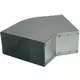 Bocht 45 graden 170x80 mm horizontaal tbv instortkanaal