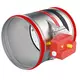 Clapet coupe-feu rond 250 mm à commande manuelle - E-FDC25 D250 R