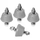 Vibratiedempers voor buitenunits set van 4 stuks