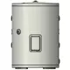 Buffervat RVS Duplex 100L  met 2KW weerstand
