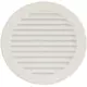 Schoepenrooster diameter: 100mm wit - VR100